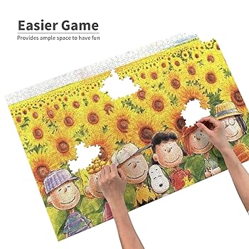 スヌーピーパズル　ひまわりにつつまれて1000ピース 81W5EJayZwL._UF894,1000_QL80_.jpg